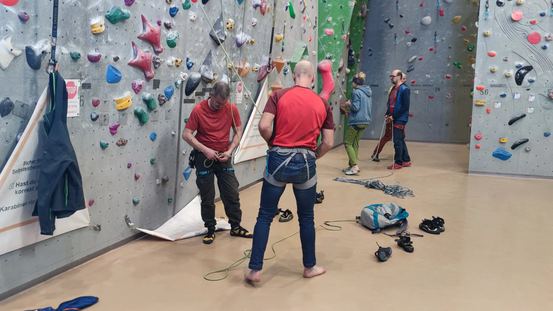 © DAV Teisendorf - OG Waging - Fortbildung Kletterbetreuer