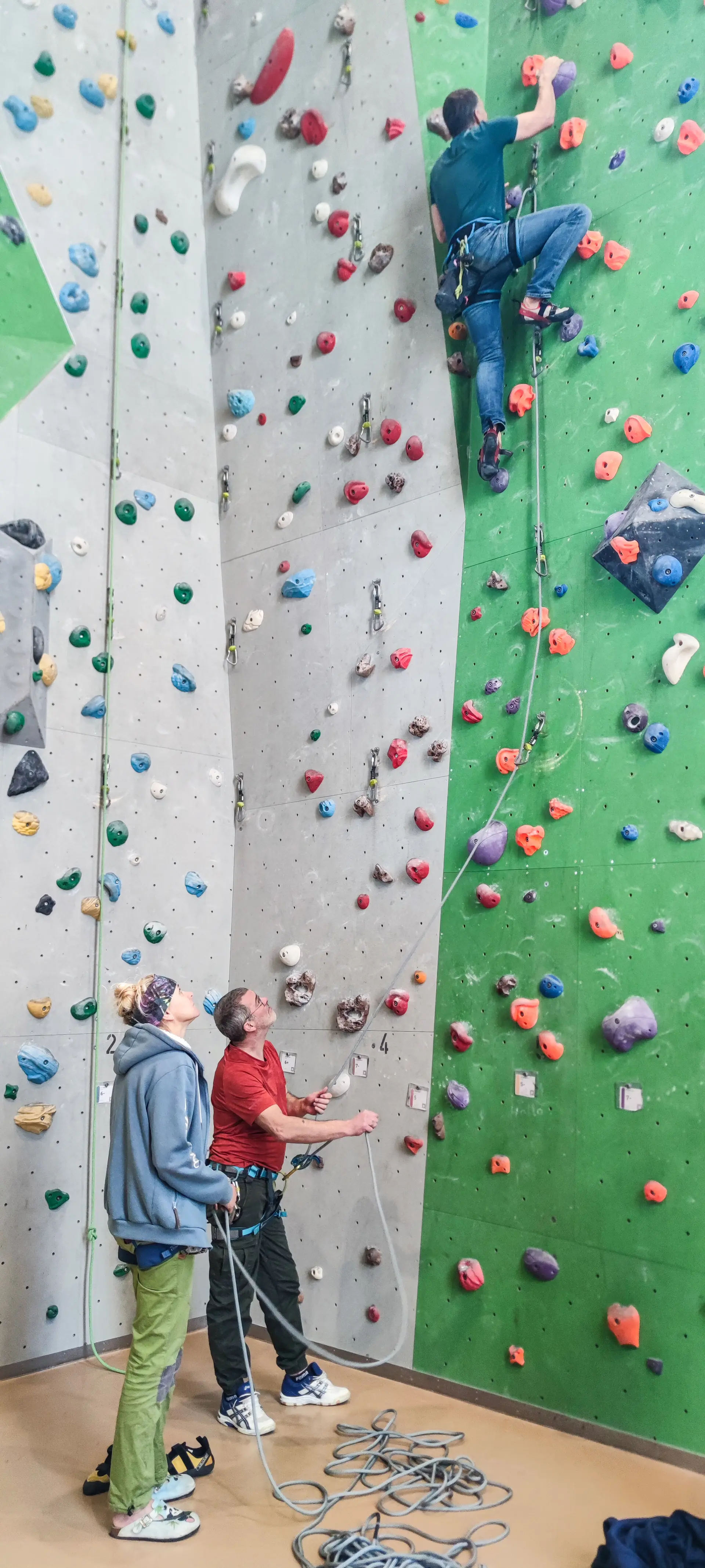 © DAV Teisendorf - OG Waging - Fortbildung Kletterbetreuer