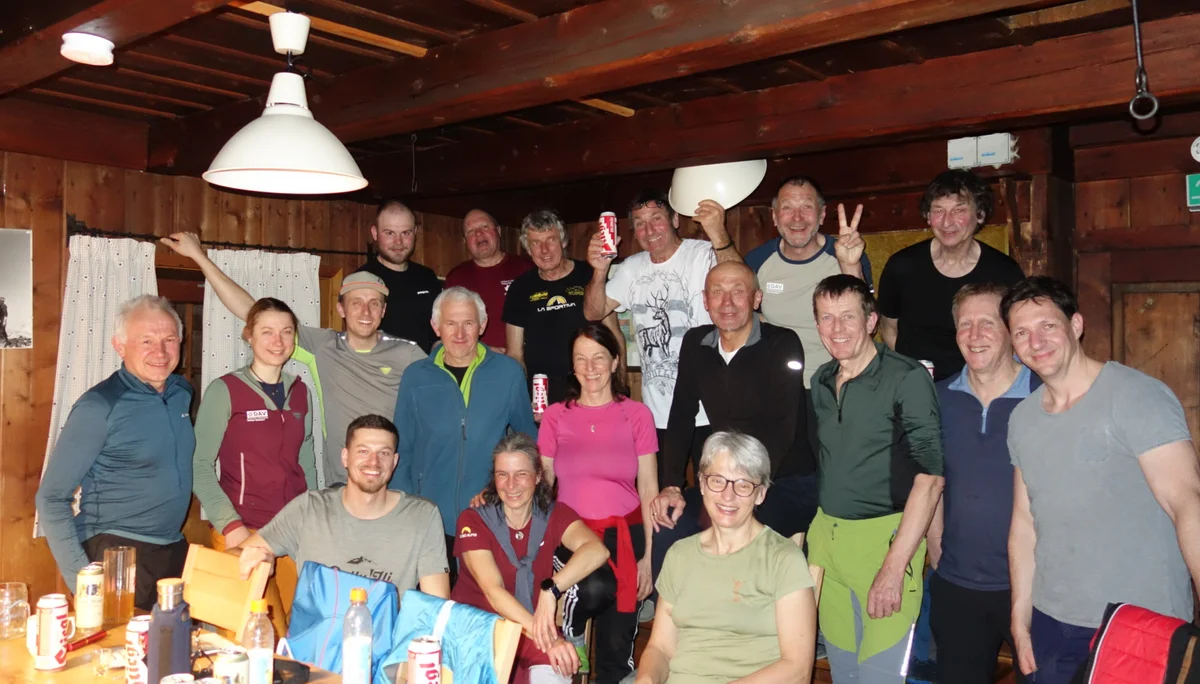 © DAV Teisendorf / OG Waging / Skitourentreffen Laufener-Hütte