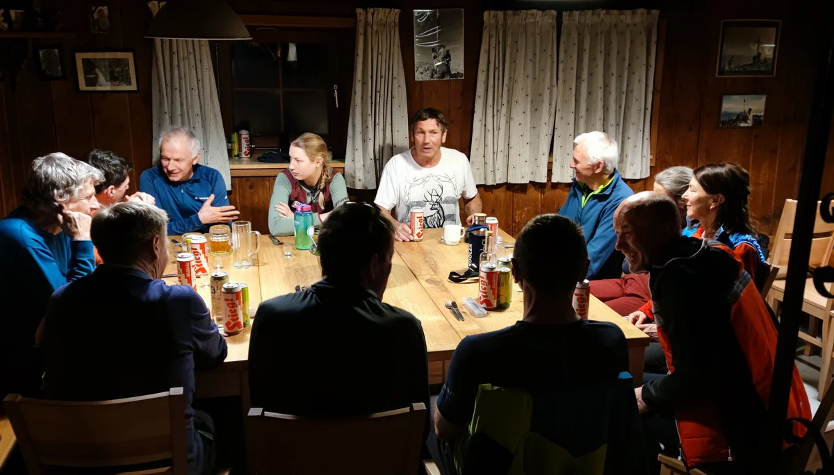 © DAV Teisendorf / OG Waging / Skitourentreffen Laufener-Hütte