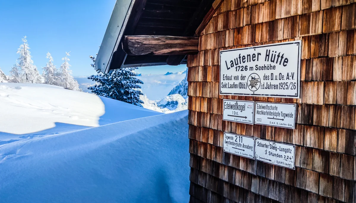 © DAV Teisendorf / OG Waging / Skitourentreffen Laufener-Hütte
