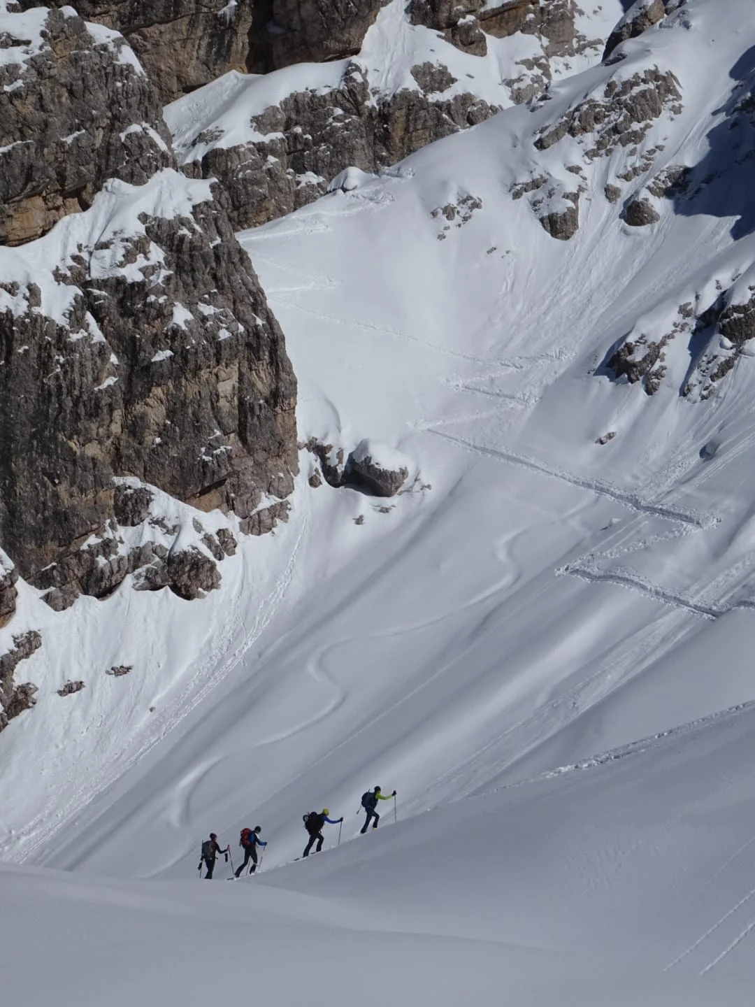 © DAV Teisendorf - Richtung Cristallo Scharte