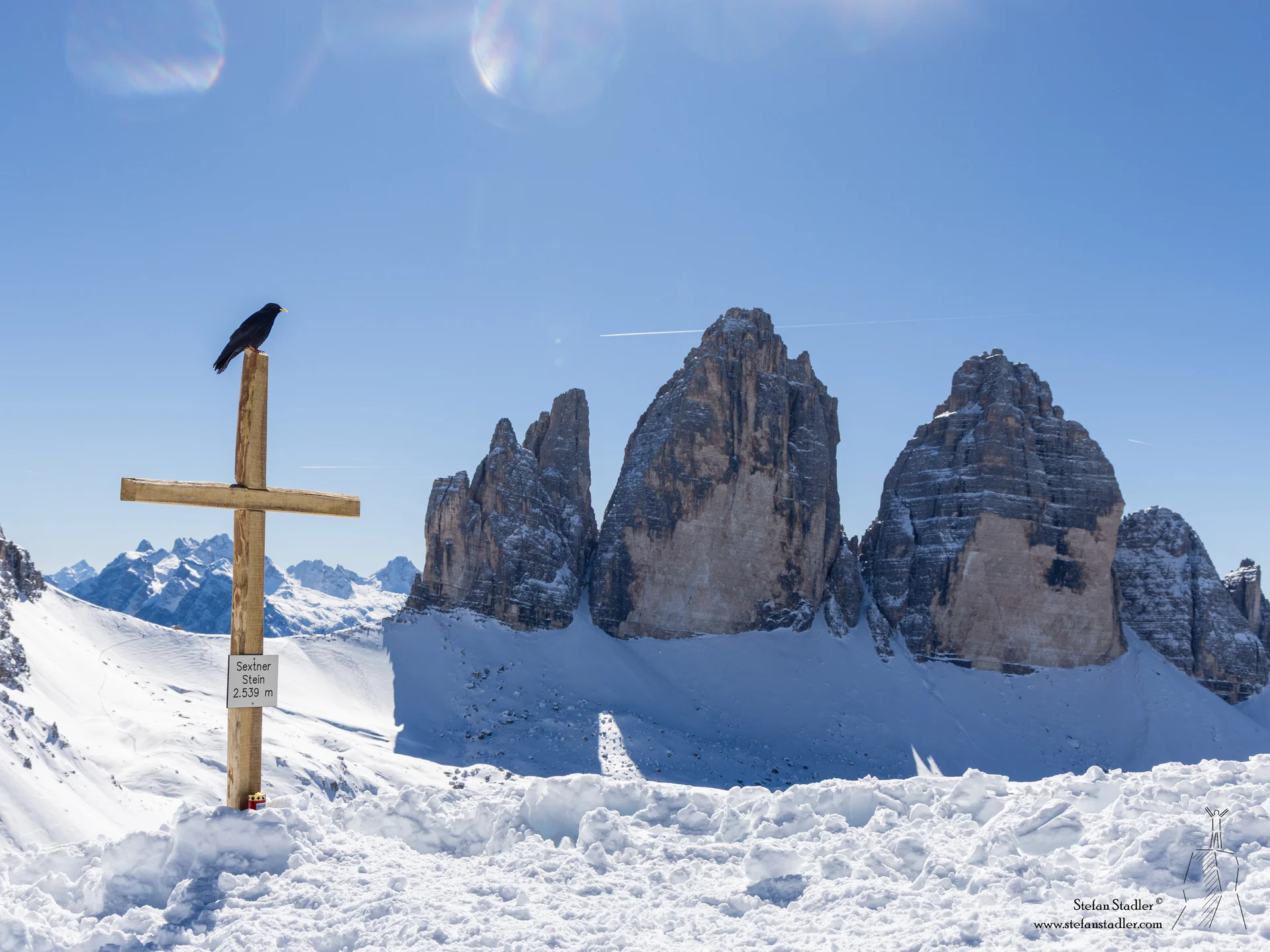 © DAV Teisendorf - Sextener Stein mit Dreizinnenblick