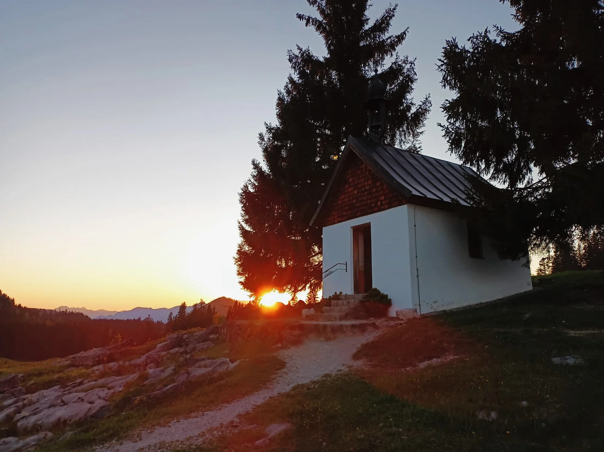 Sonnenuntergang | © DAV Sektion Teisendorf