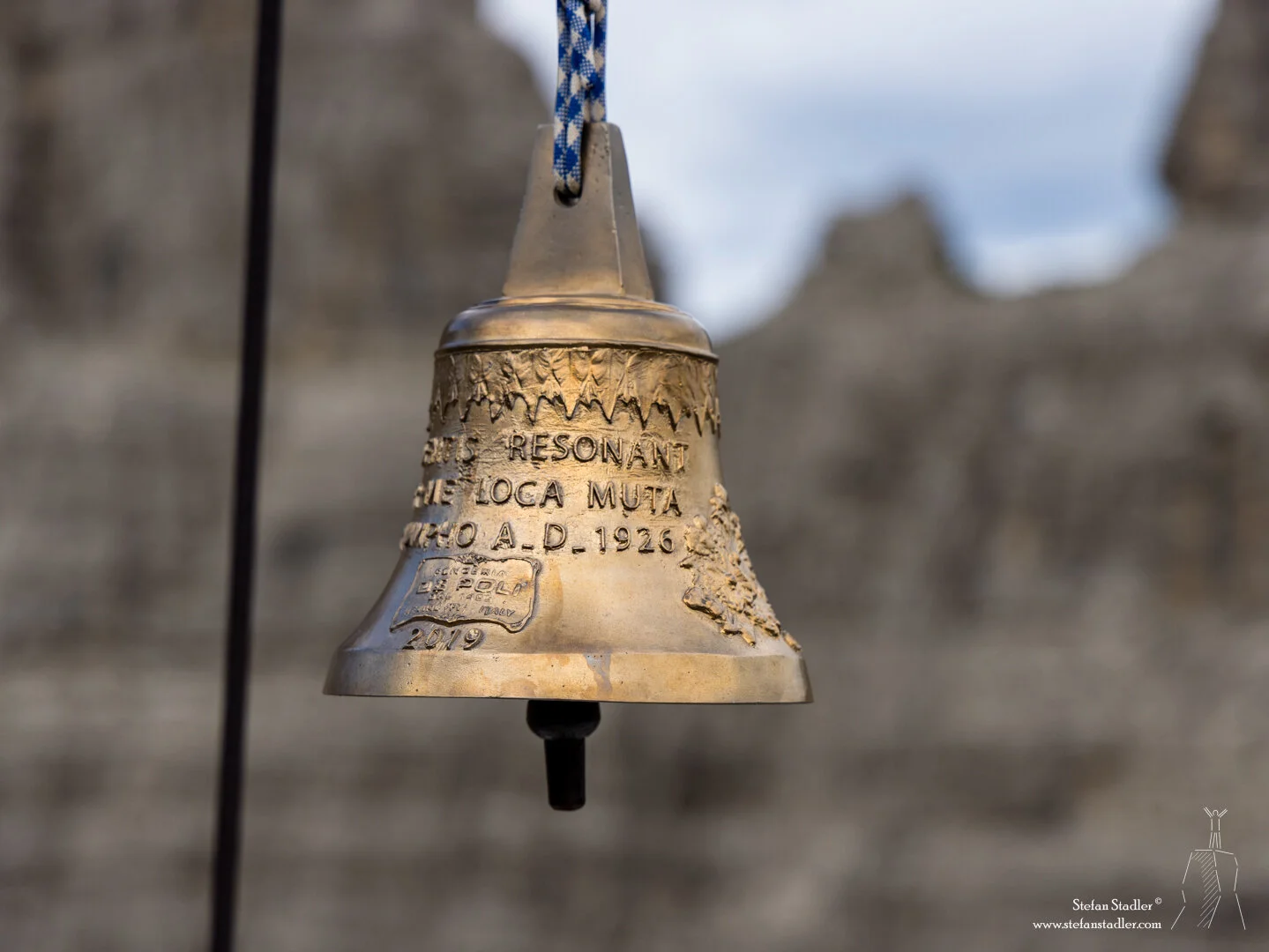© DAV Teisendorf - neue GLocke auf dem Campanile di Val Montania 