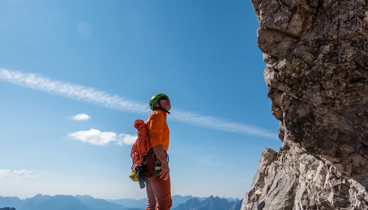 © DAV Teisendorf - Der Weg auf die Westliche Zinne will gesucht werden