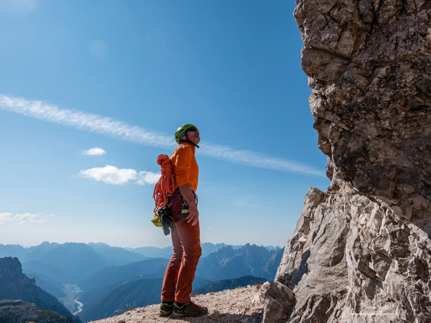 © DAV Teisendorf - Der Weg auf die Westliche Zinne will gesucht werden