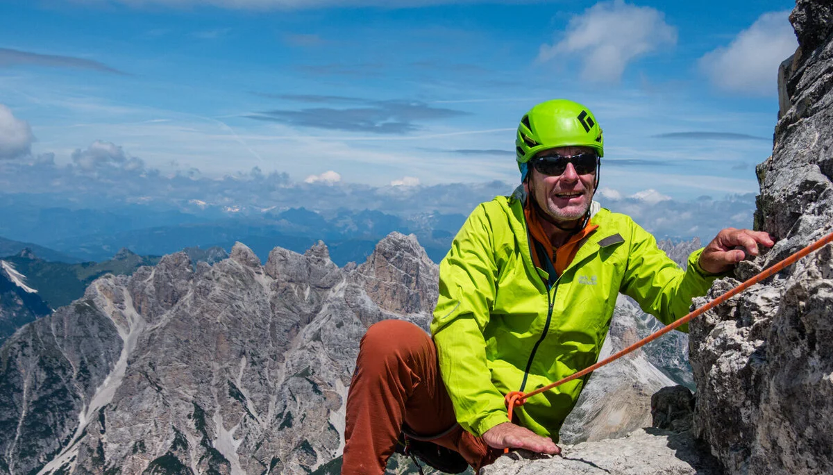 © DAV Teisendorf - kurz vor dem Gipfel der westlichen Zinne