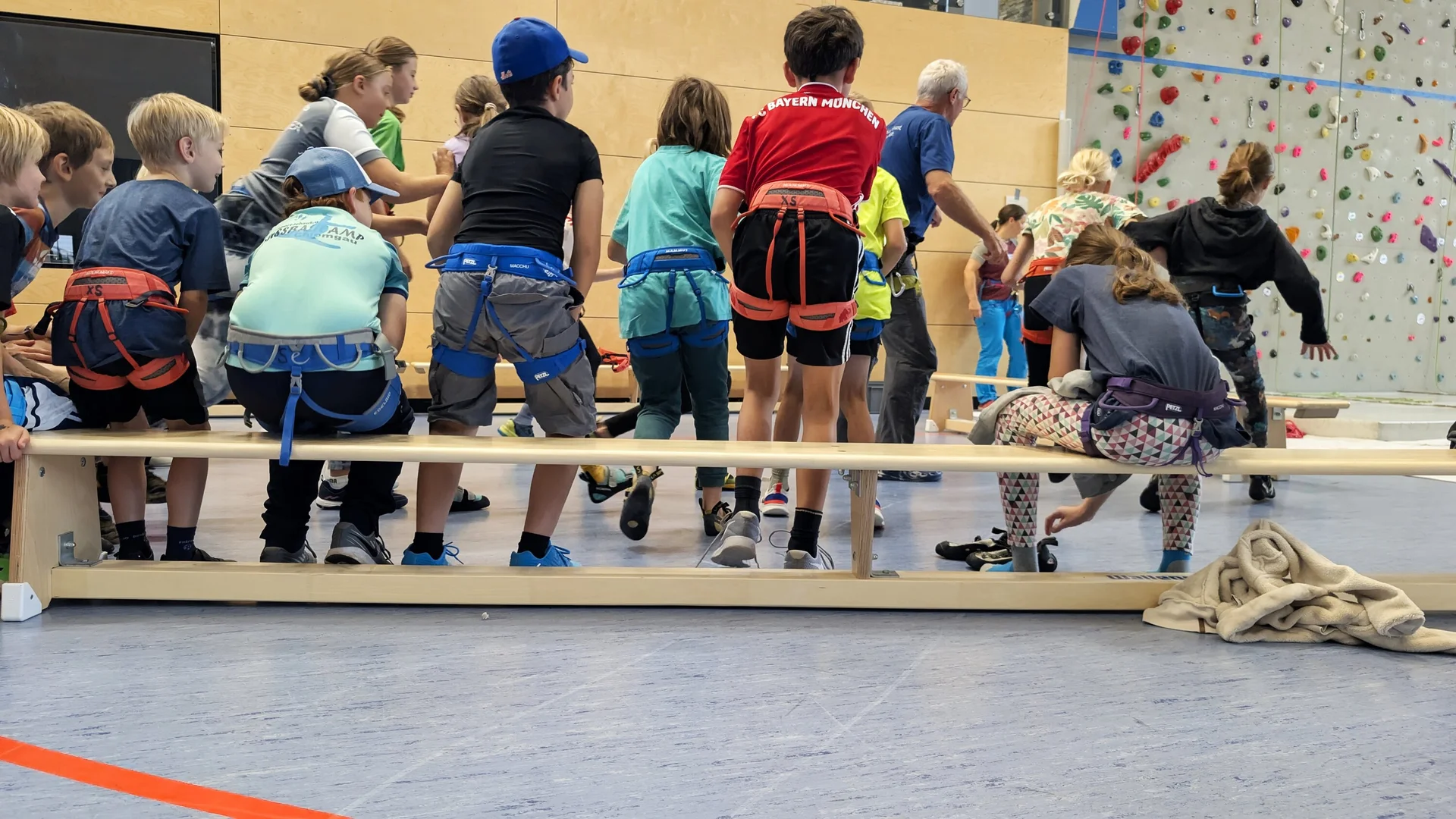 © DAV Teisendorf / OG Waging - Massenstart zur Abschlußbelohnung