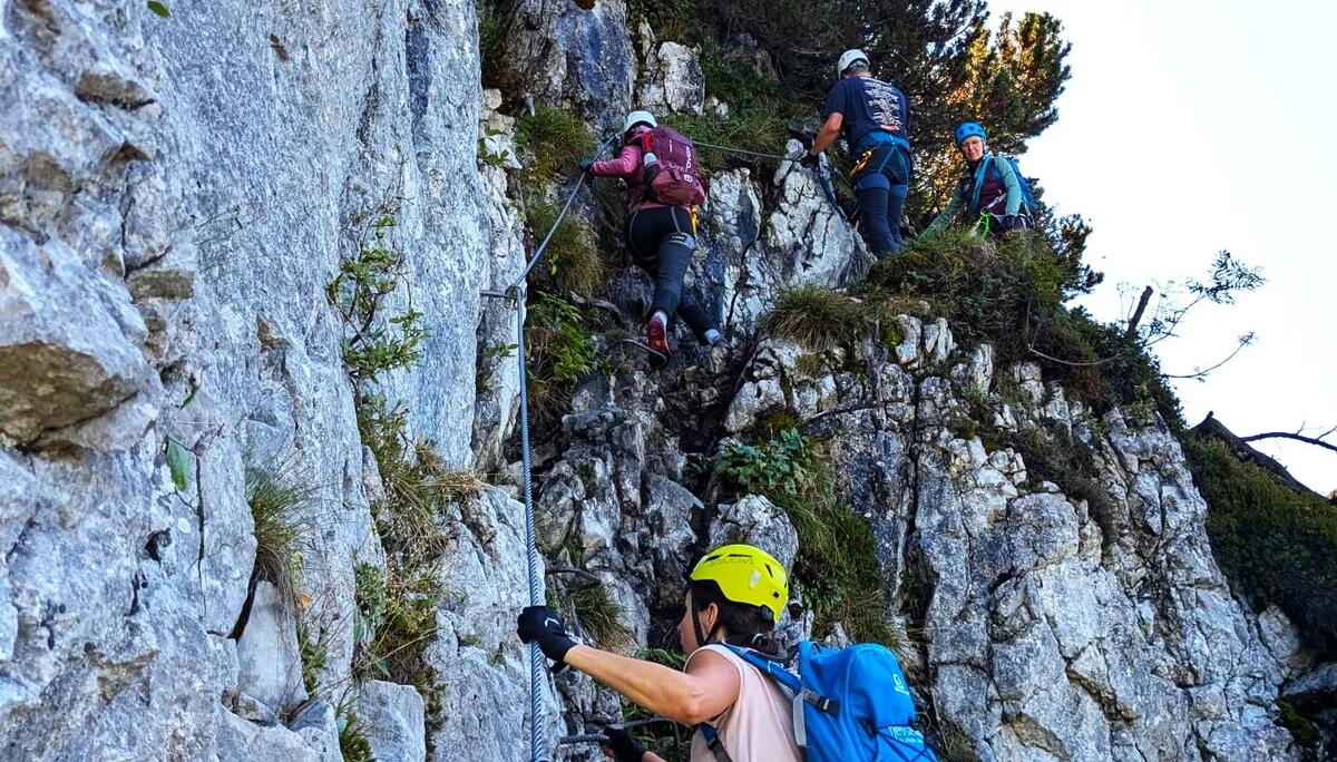 © DAV Teisendorf - OG Waging - An der schneidigen Gams