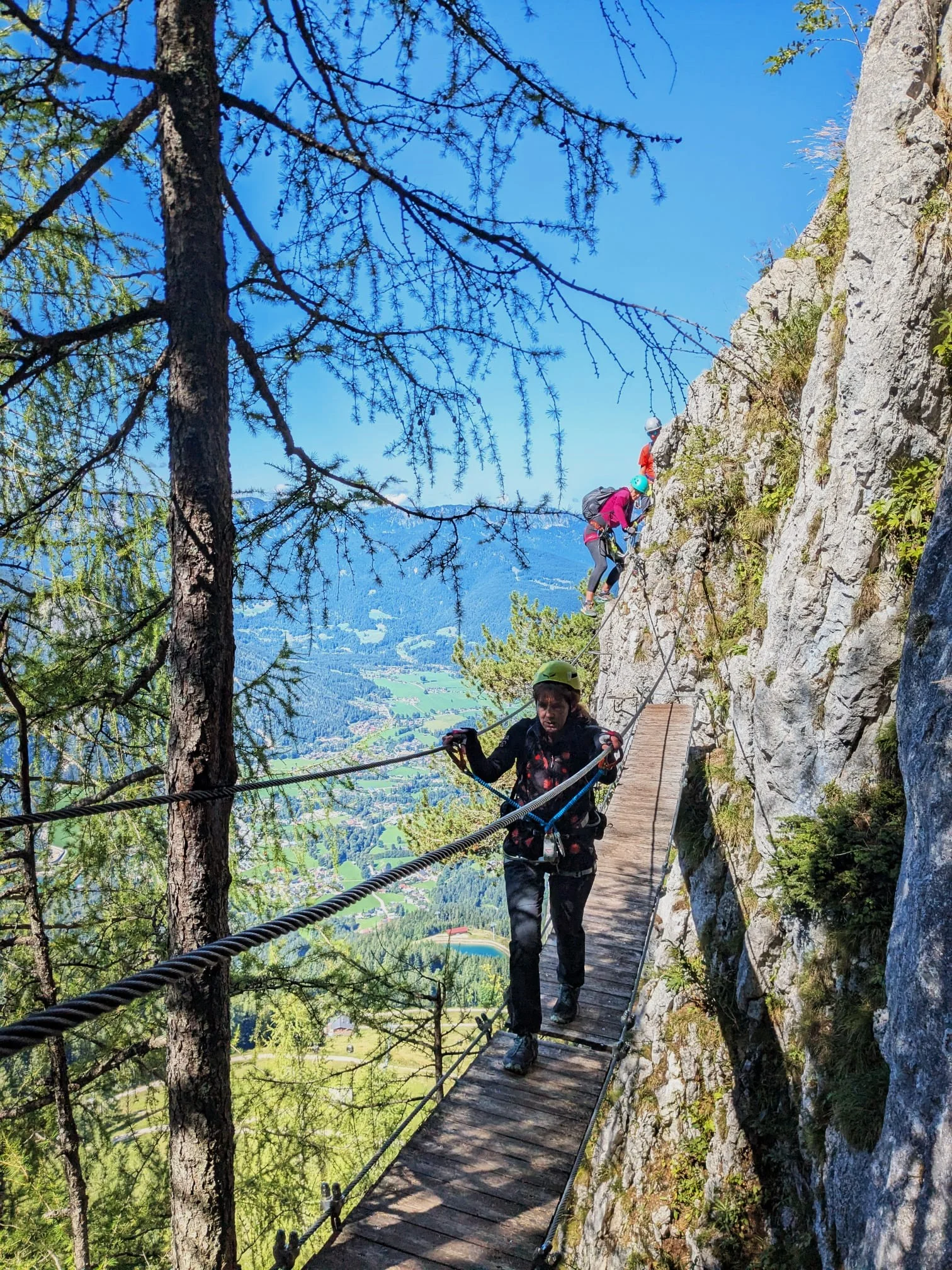 © DAV Teisendorf - OG Waging - Hängebrücke
