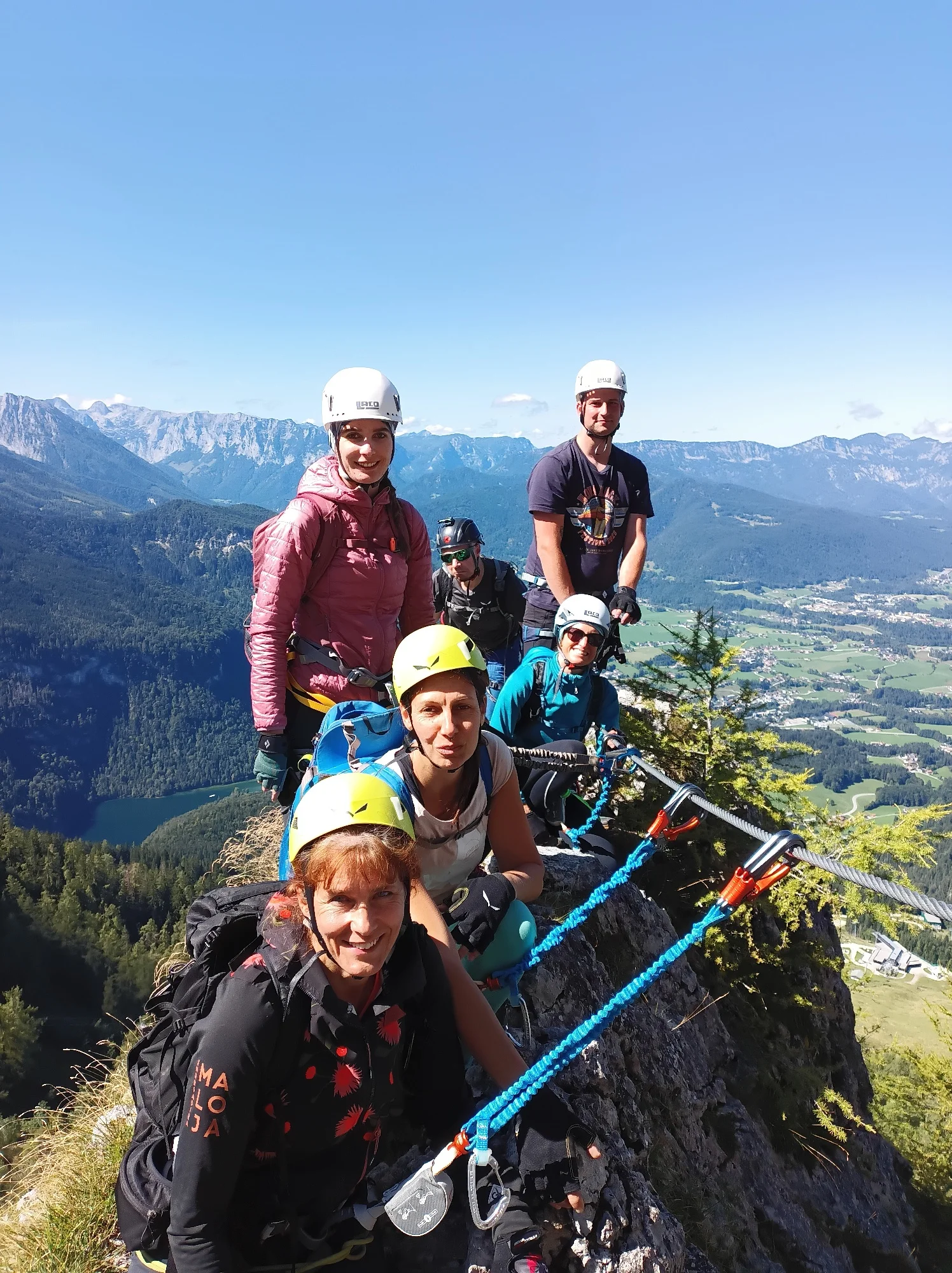 © DAV Teisendorf - OG Waging - Am Gipfelgrat