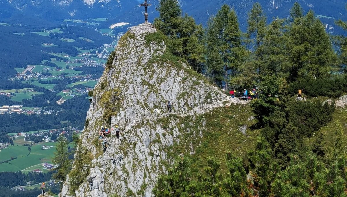 © DAV Teisendorf - OG Waging - Ausstieg vom Schützensteig