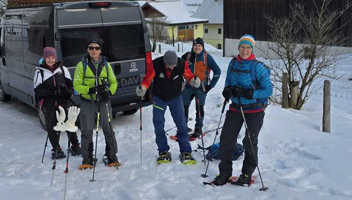 © DAV Teisendorf - OG Waging - Start beim Gwechenbergbauer