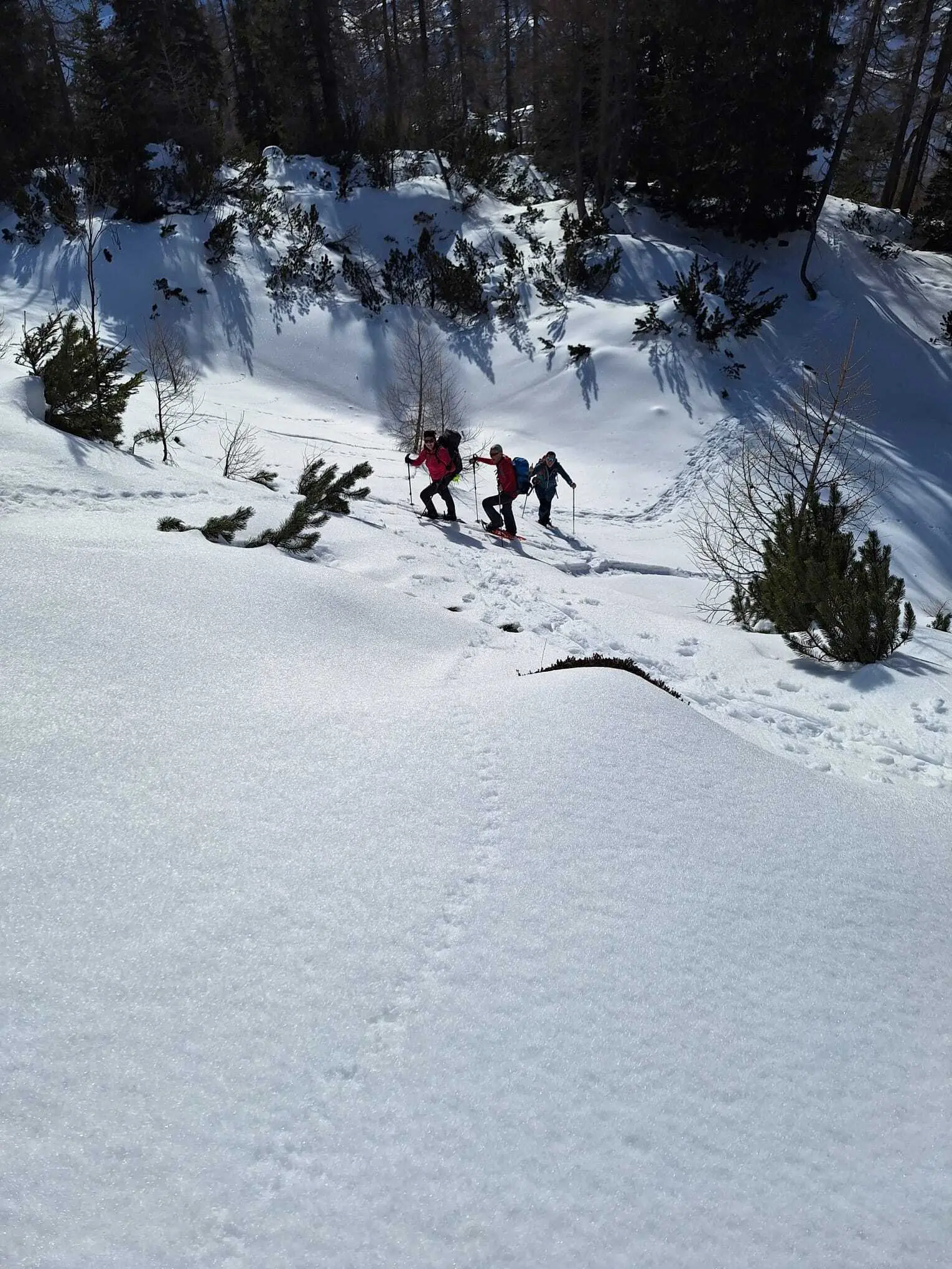 © DAV Teisendorf - OG Waging - Schweißtreibender Anstieg