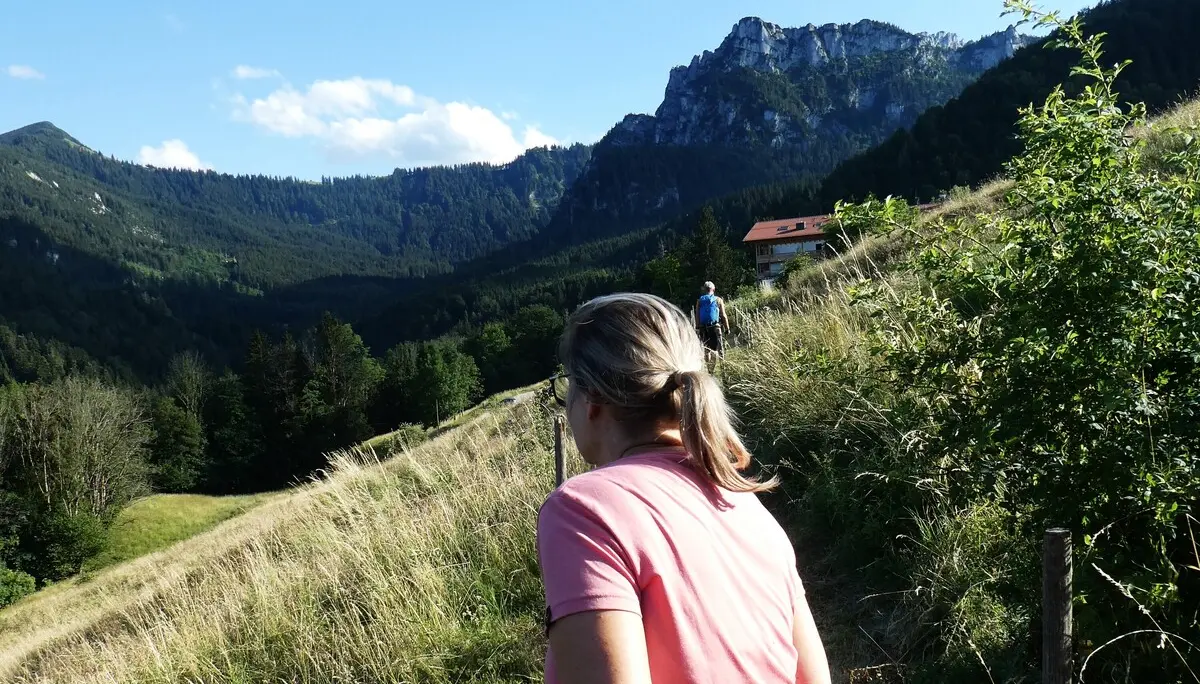 © DAV Teisendorf - OG Waging - Blick zur Gedererwand