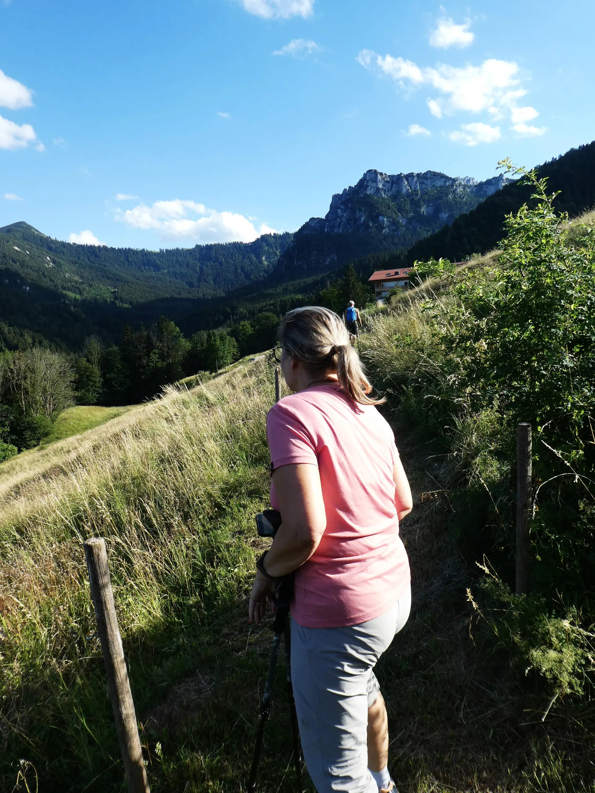 © DAV Teisendorf - OG Waging - Blick zur Gedererwand