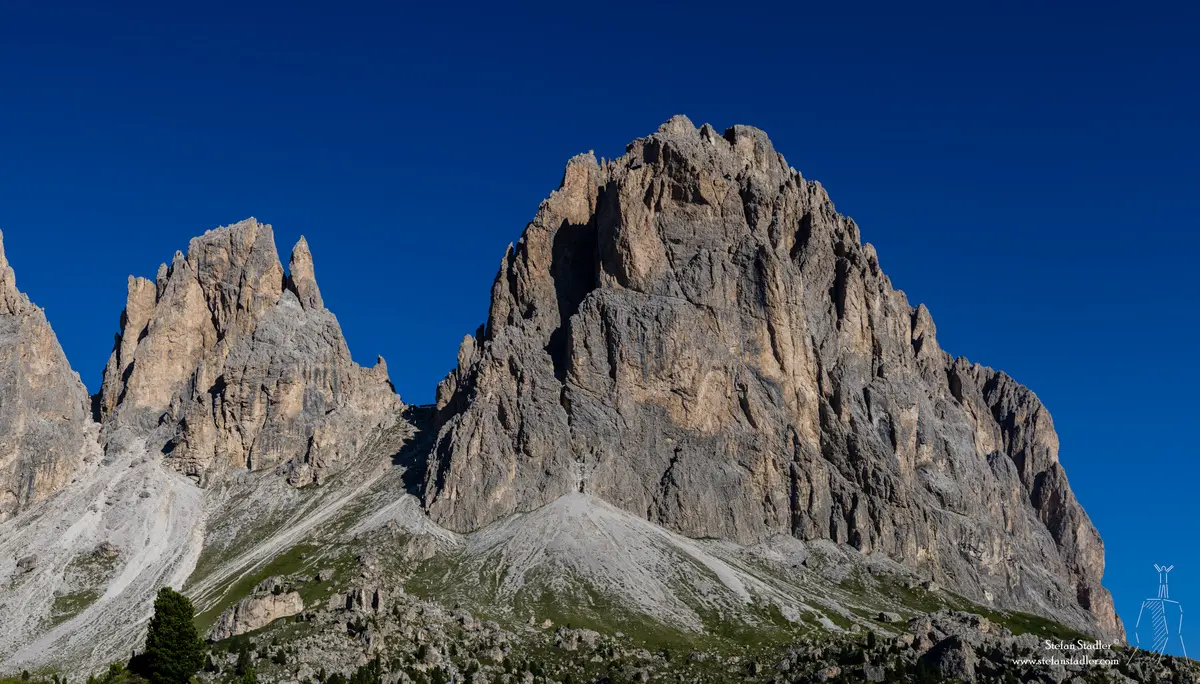 © DAV Teisendorf - Der Langkofel ragt weit in den Himmel