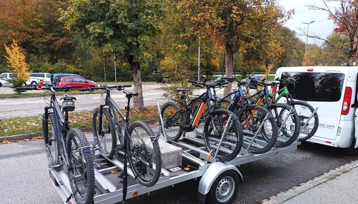 © DAV Teisendorf  - OG Waging - DAV Bikeanhänger
