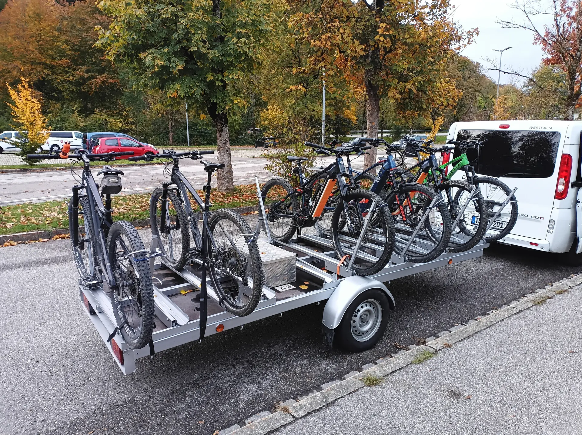 © DAV Teisendorf  - OG Waging - DAV Bikeanhänger