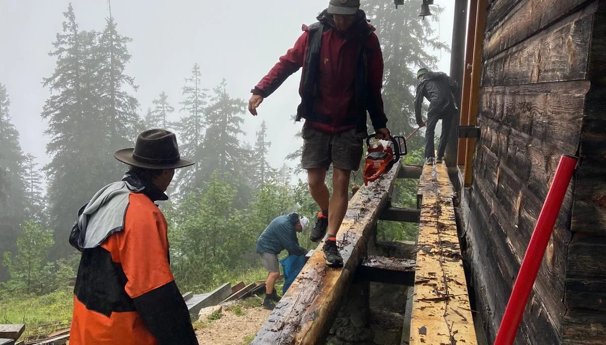 © DAV Teisendorf / Terassensanierung 08/2024