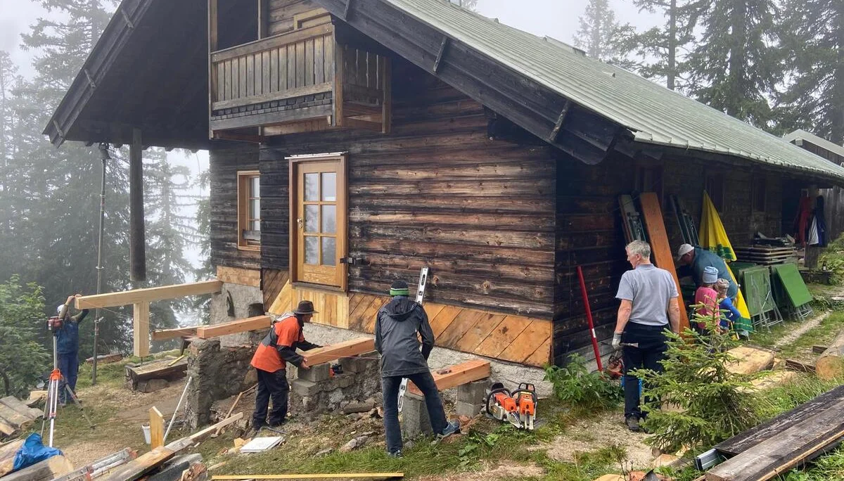 © DAV Teisendorf / Terassensanierung 08/2024