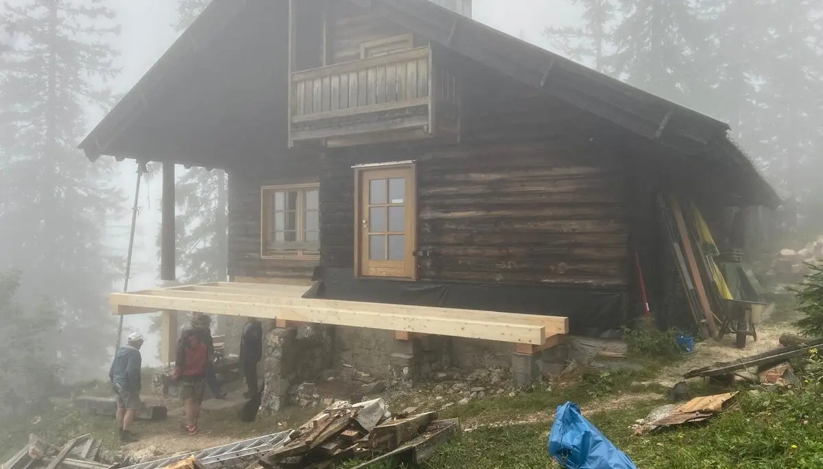 © DAV Teisendorf / Terassensanierung 08/2024