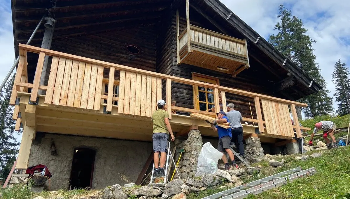 © DAV Teisendorf / Terassensanierung 08/2024