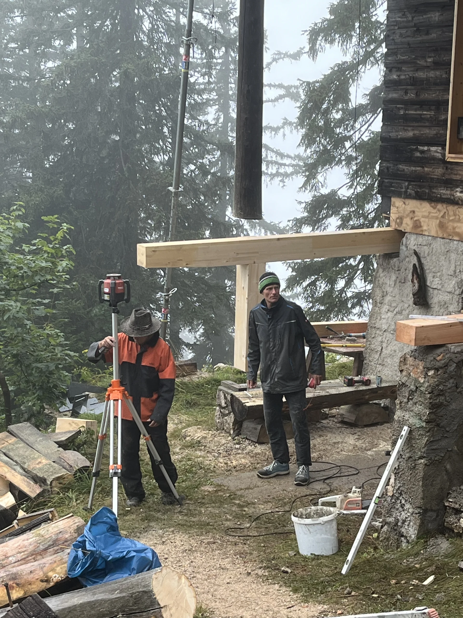 © DAV Teisendorf / Terassensanierung 08/2024