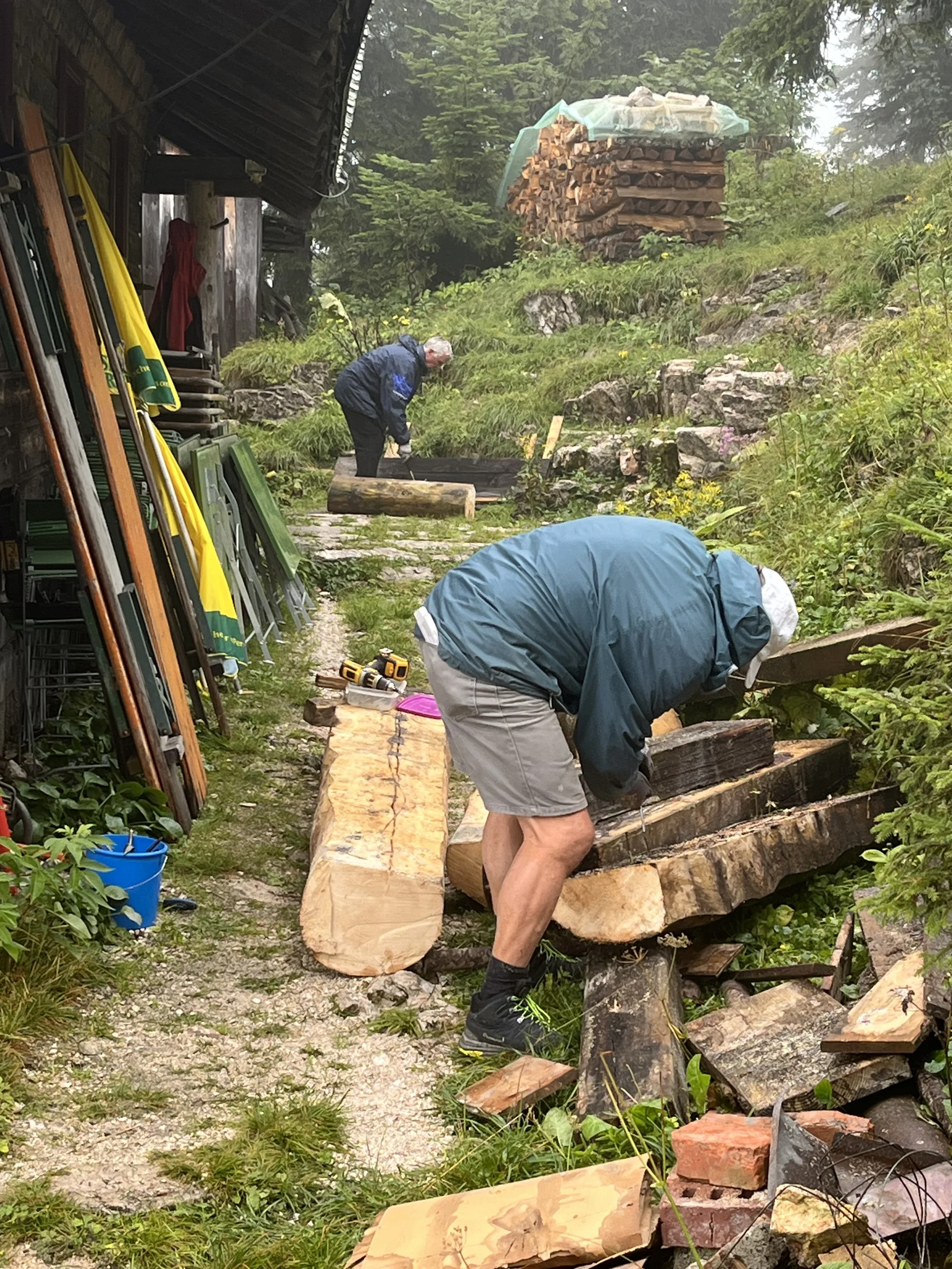 © DAV Teisendorf / Terassensanierung 08/2024