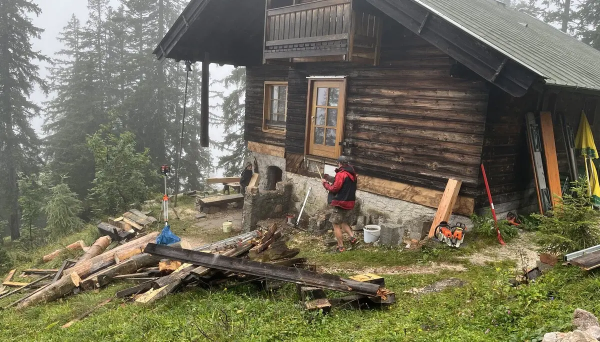 © DAV Teisendorf / Terassensanierung 08/2024