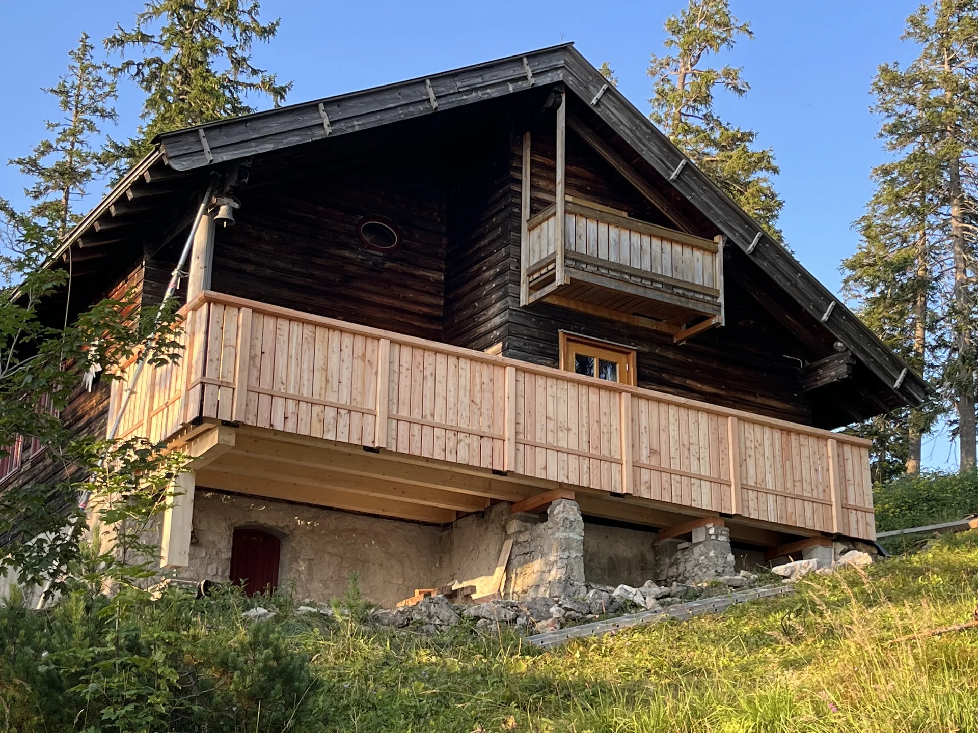 © DAV Teisendorf / Terassensanierung 08/2024