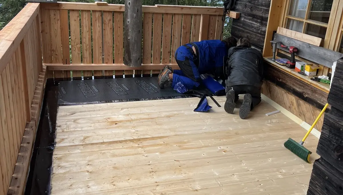 © DAV Teisendorf / Terassensanierung 08/2024