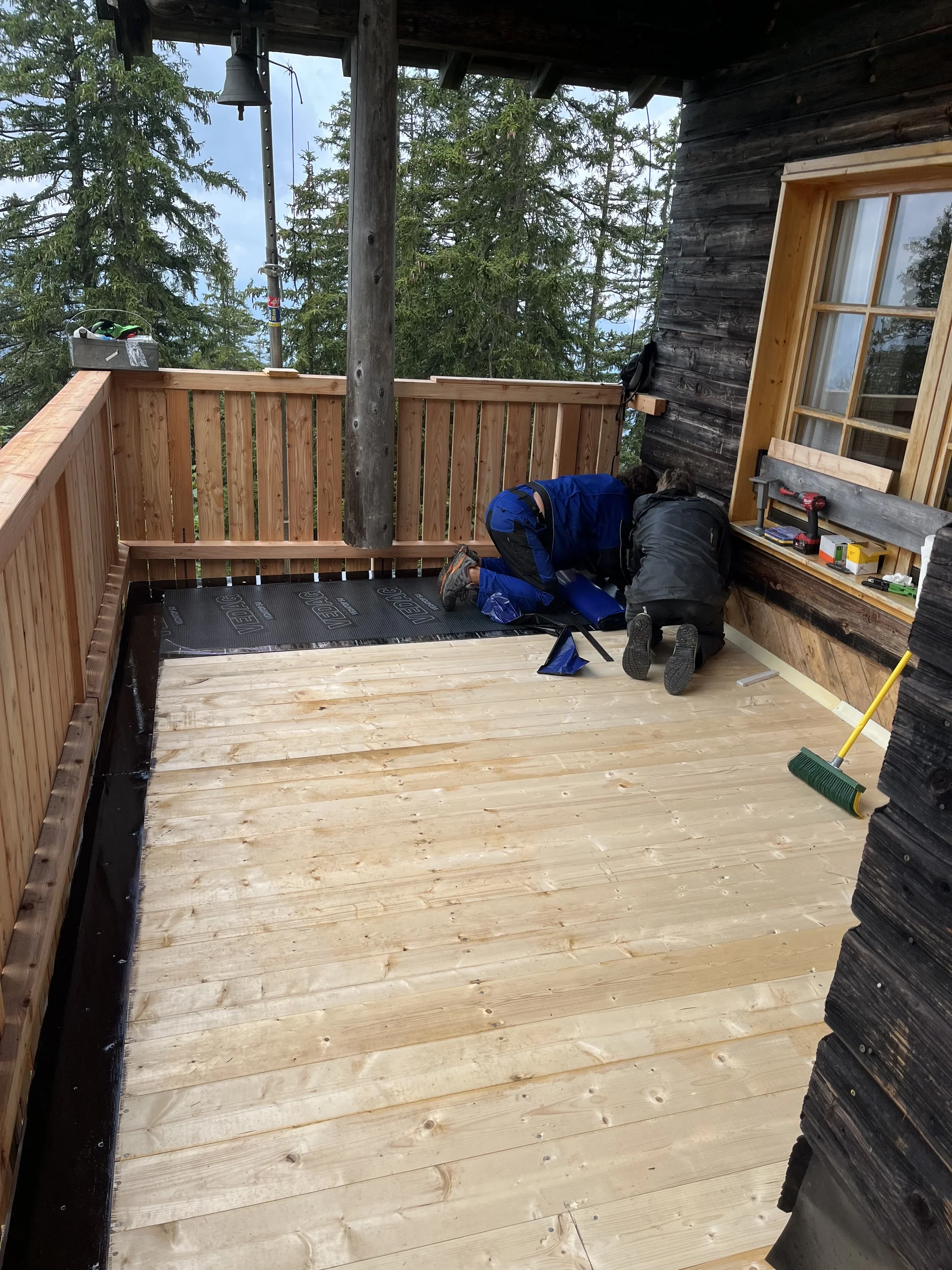 © DAV Teisendorf / Terassensanierung 08/2024