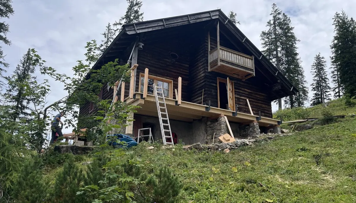 © DAV Teisendorf / Terassensanierung 08/2024