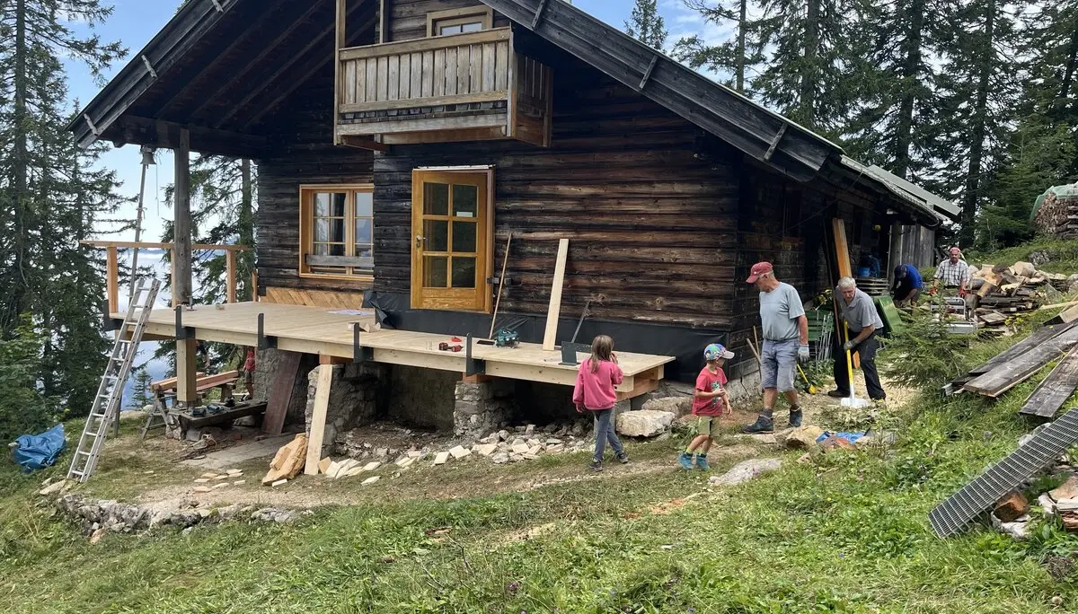 © DAV Teisendorf / Terassensanierung 08/2024