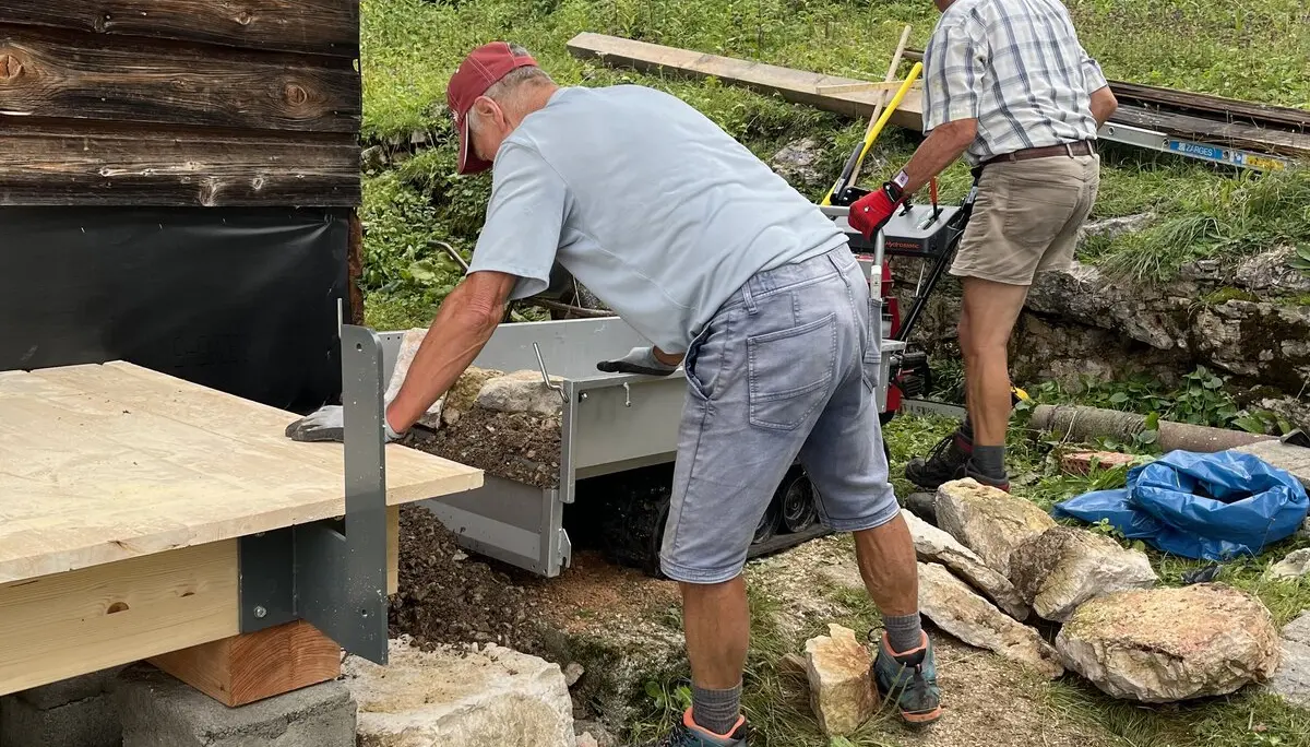 © DAV Teisendorf / Terassensanierung 08/2024