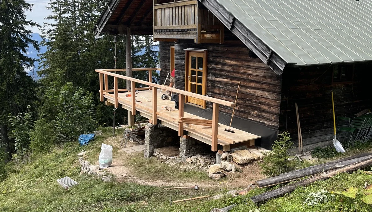 © DAV Teisendorf / Terassensanierung 08/2024