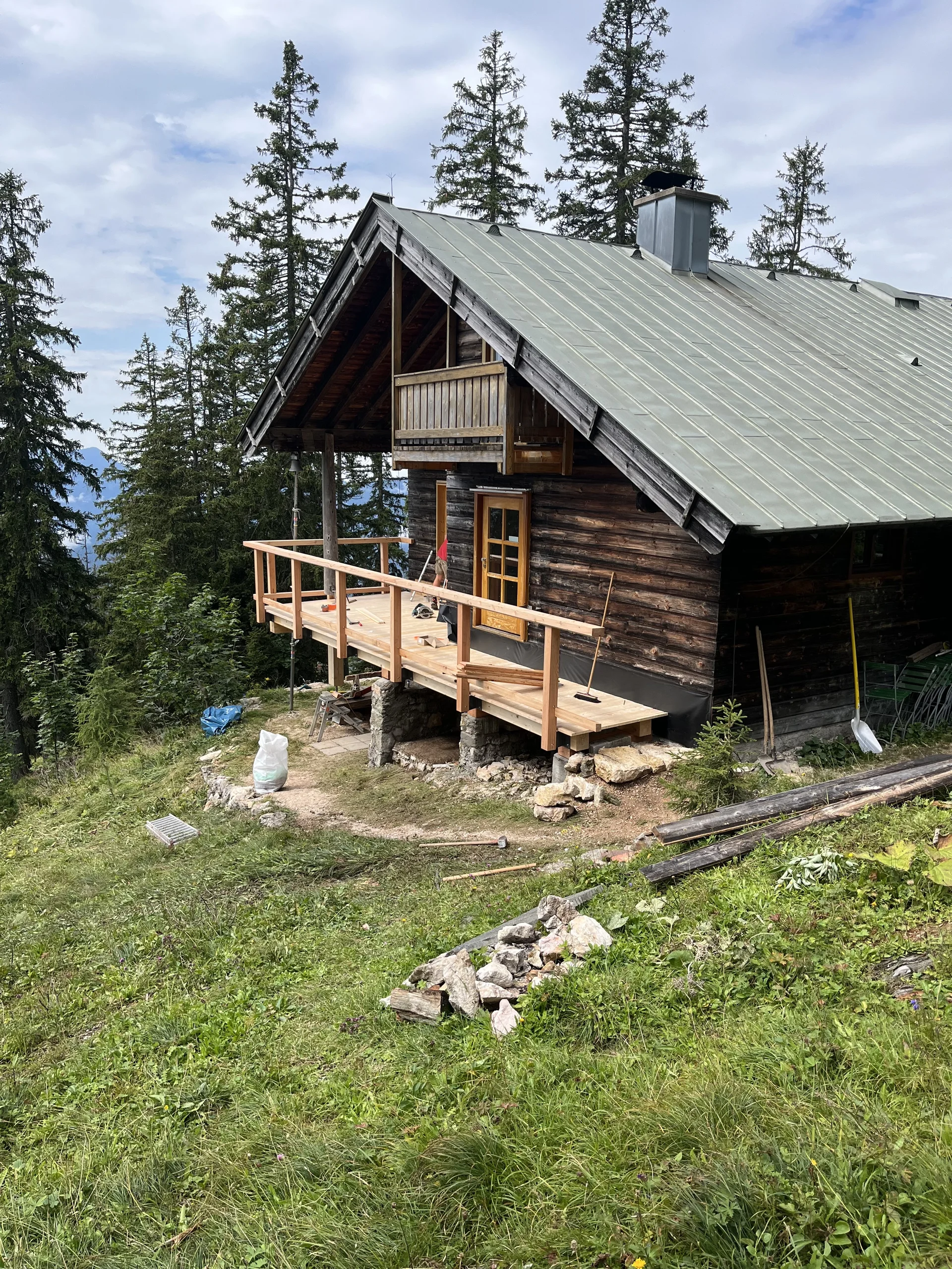 © DAV Teisendorf / Terassensanierung 08/2024