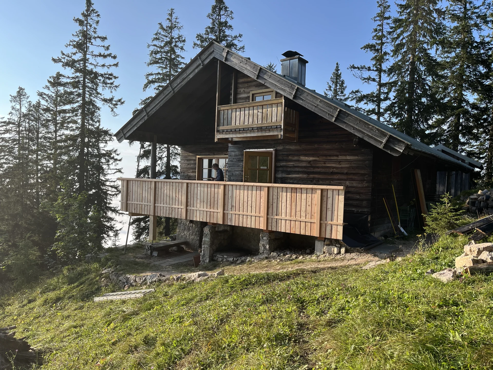 © DAV Teisendorf / Terassensanierung 08/2024