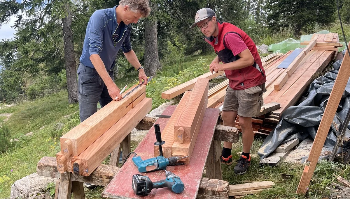 © DAV Teisendorf / Terassensanierung 08/2024