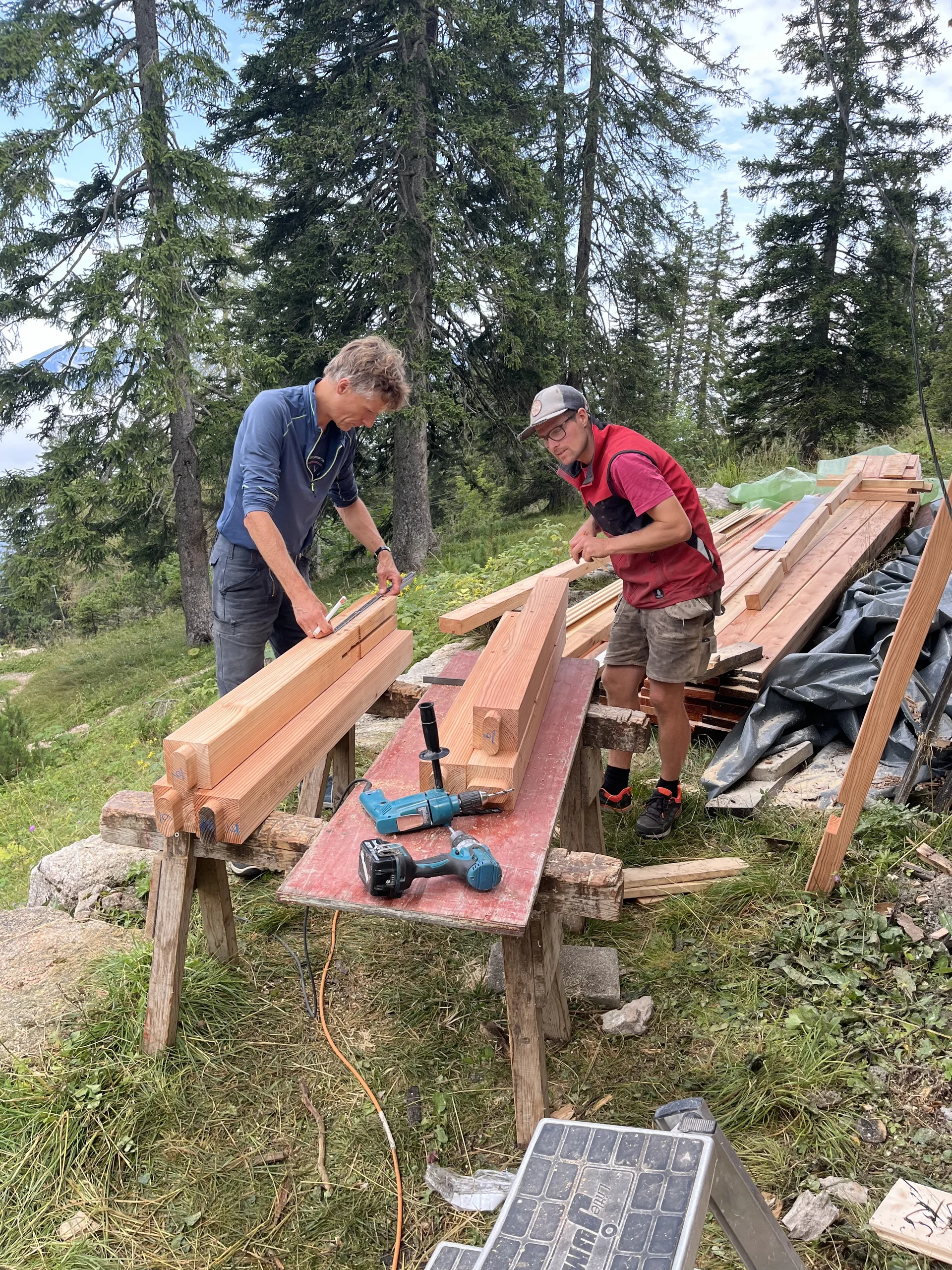 © DAV Teisendorf / Terassensanierung 08/2024