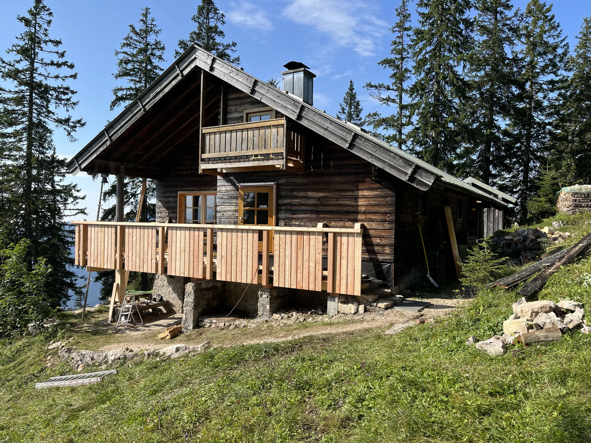 © DAV Teisendorf / Terassensanierung 08/2024